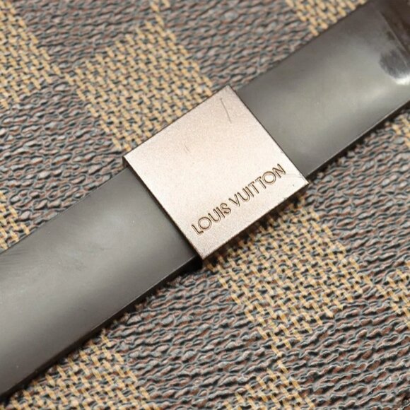 LOUIS VUITTON Damier Ebene Tribeca Ron Shoulder Bag N51160 LV Auth BA4072 - Picture 11 of 16